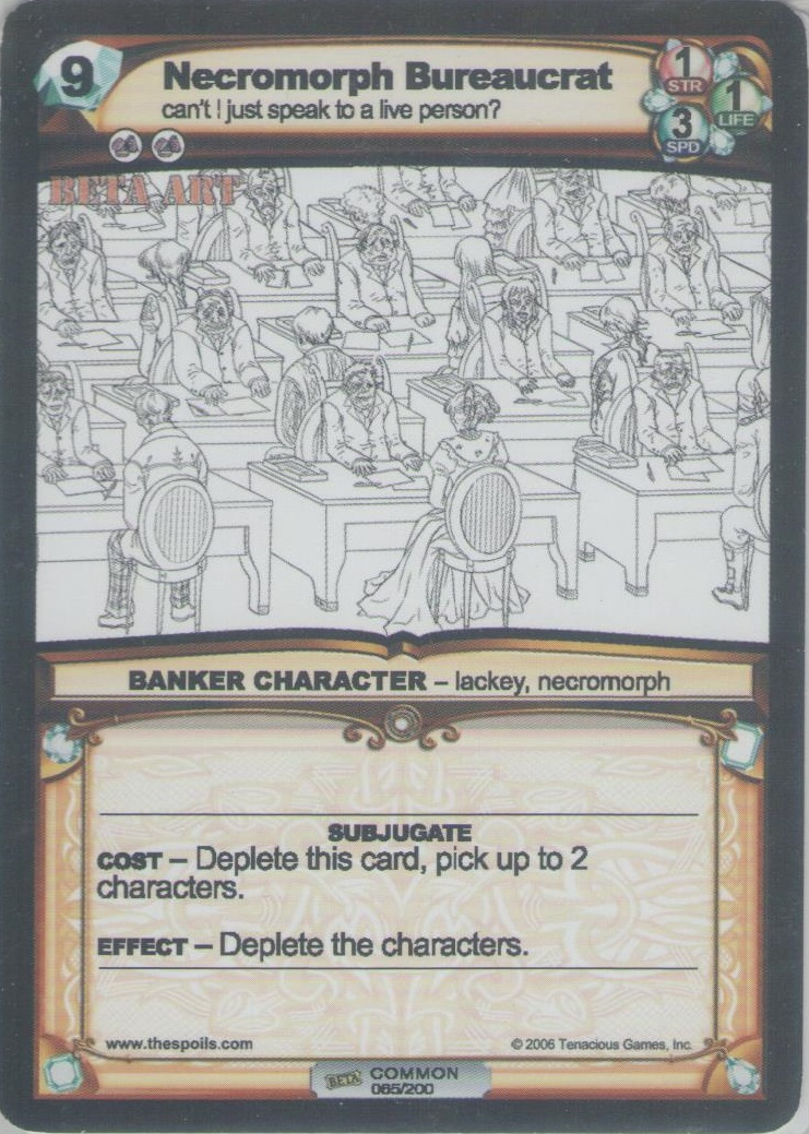 Necromorph Bureaucrat 
